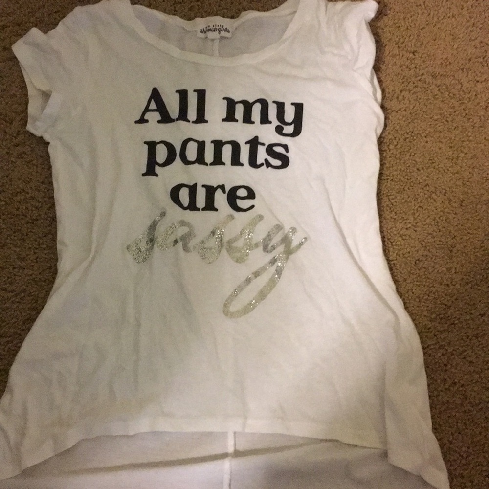 Girls t-shirt size large good condition